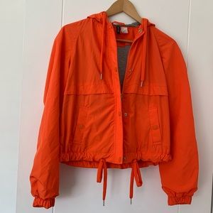 H&M Divided Orange Rain Jacket